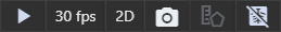 To open the series toolbar, move your pointer to the lower edge of the viewport.